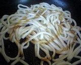 ■和風焼きうどん■ネギ編作り方2写真