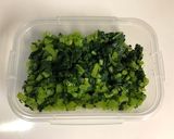 大根の葉っぱとひき肉の味噌炒め作り方3写真