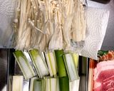 豚肉えのき巻き 味噌味作り方1写真