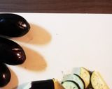 茄子と玉ねぎの生クリームサラダ作り方1写真