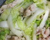 リカちゃん♡白菜漬けの豚塩昆布炒めꕤ*作り方7写真