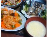 圧力鍋感謝♡サンマの中華風煮作り方7写真
