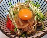 ガチで豚丼です！作り方4写真