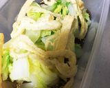 白菜と薄あげの和え物作り方4写真