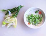 おでんアレンジ✿餅巾着の力うどん作り方4写真