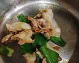 【ぱぱっと副菜】豚バラ肉のパリパリ〜作り方3写真