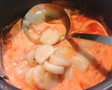 帆立貝柱とインゲンのトマトクリームパスタ作り方7写真