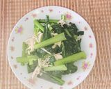 糖尿食小松菜とツナの塩コショウ炒め作り方4写真