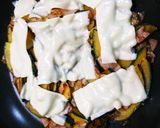かぼちゃとベーコンのチーズ焼き作り方4写真
