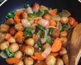 酢豚de肉団子作り方6写真