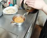 チキンラーメン　カルボナーラ風作り方3写真