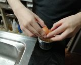 チキンラーメン　カルボナーラ風作り方6写真