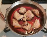 鶏肉は焼いてから☆親子丼作り方8写真