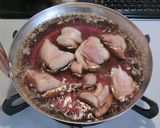 鶏肉は焼いてから☆親子丼作り方9写真