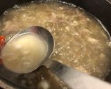 牛すじとセリの汁そば作り方5写真