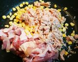 鶏だし親子チャーハン作り方2写真