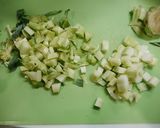 簡単！ブロッコリーの茎スープ☆カレー風味作り方2写真