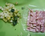 簡単！ブロッコリーの茎スープ☆カレー風味作り方3写真