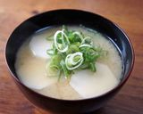 里芋とねぎのお味噌汁作り方3写真