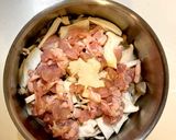 お手軽　キノコいっぱいクリームスープ作り方3写真