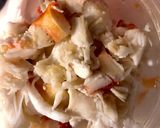 カニ炒飯作り方1写真