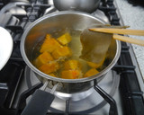 小豆とかぼちゃのいとこ煮（精進料理）作り方3写真