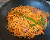 うちのナポリタン作り方5写真