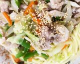 レンジで茹で中華麺の塩ラーメン作り方17写真