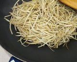 きんぴらごぼう(シンプル)2作り方3写真