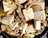 お酒もごはんも進む！辛味噌肉豆腐作り方5写真