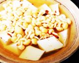 豆腐となめこの卵とじ*中華風作り方4写真