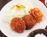チキンカツ定食作り方4写真