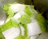 ホットクック で白菜と豚肉の味噌バター煮作り方2写真