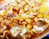 豆腐となめこの卵とじ*中華風作り方5写真