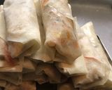 春巻き(ビーフン入り)冷凍.弁当可能作り方5写真