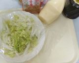 白菜消費にレンチン麺つゆマヨおかか和え作り方1写真