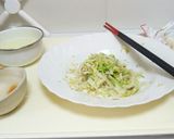 白菜消費にレンチン麺つゆマヨおかか和え作り方4写真