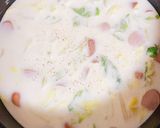 ウインナーと白菜のミルク煮作り方5写真