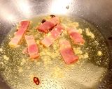 でんせつの白菜と玉ねぎのペペロンチーノ作り方2写真