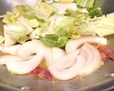 でんせつの白菜と玉ねぎのペペロンチーノ作り方3写真
