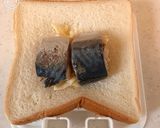 鯖缶でランチパック風、鯖サンドトースト！作り方4写真