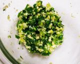 鰹のたたき　ネギとショウガと納豆で。作り方2写真