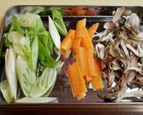 かぼすdeさっぱり☆鮭のホイル蒸し作り方1写真