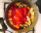 チキンのトマト煮。アレンジ可。作り方5写真