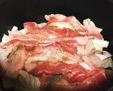 豚肉の白菜蒸し作り方2写真