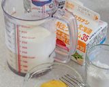 Xmasドレッシー*苺のチーズケーキ作り方1写真