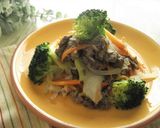 牛肉と彩り野菜の旨塩炒め作り方9写真