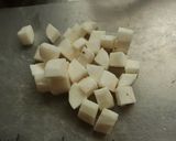 材料3つ★長いものから揚げ作り方1写真