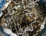 海苔いろいろ●梅干し＆塩昆布の海苔茶漬け作り方2写真