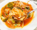 保温調理で鶏肉とブロッコリーのトマト煮作り方11写真